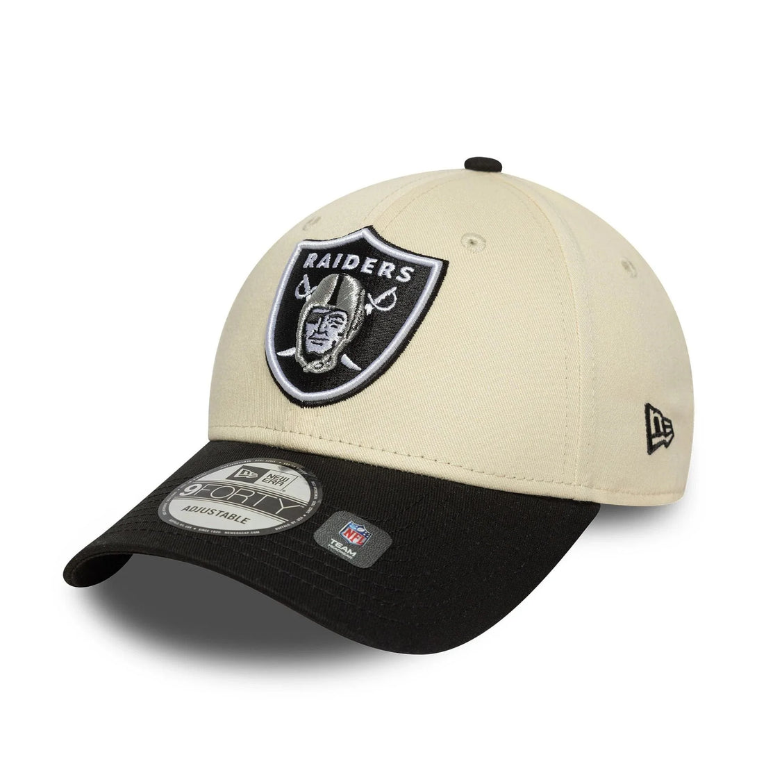 New Era Las Vegas Raiders NFL Wordmark Cream 9FORTY baseball sapka - Sportmania.hu