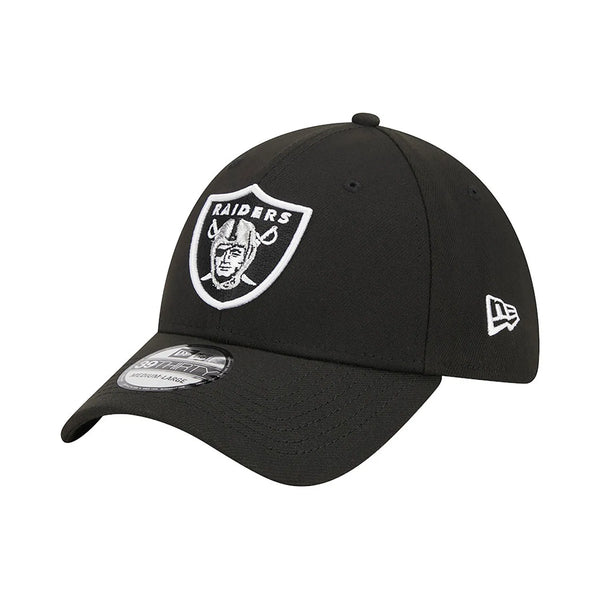 New Era Las Vegas Raiders Team Logo Black 39THIRTY Stretch Fit sapka Baseball sapka - Sportmania.hu