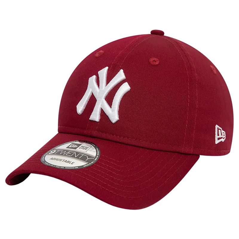 New Era League Essentials New York Yankees Cap Burgundy OSFM baseball sapka, egy méret