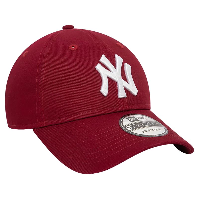 New Era League Essentials New York Yankees Cap Burgundy OSFM baseball sapka, egy méret