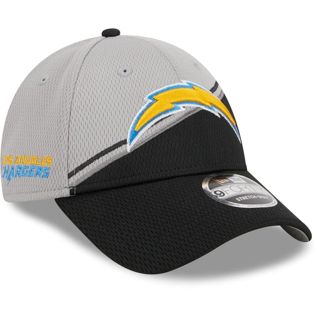 New Era Los Angeles Chargers NFL Sideline 2023 Grey 9FORTY Stretch Snap Baseball sapka - Sportmania.hu