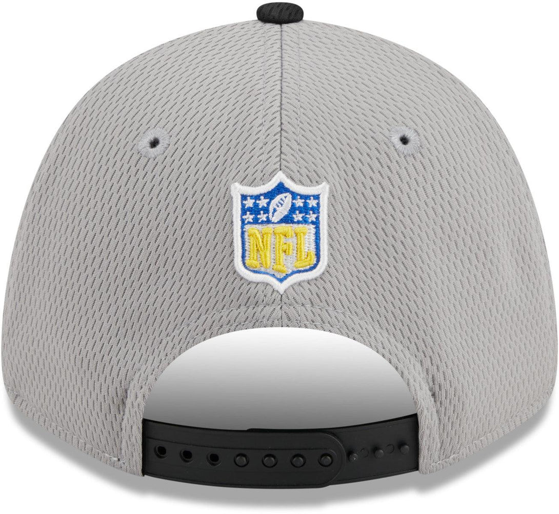 New Era Los Angeles Rams NFL Sideline 2023 Grey 9FORTY Stretch Snap Baseball sapka - Sportmania.hu