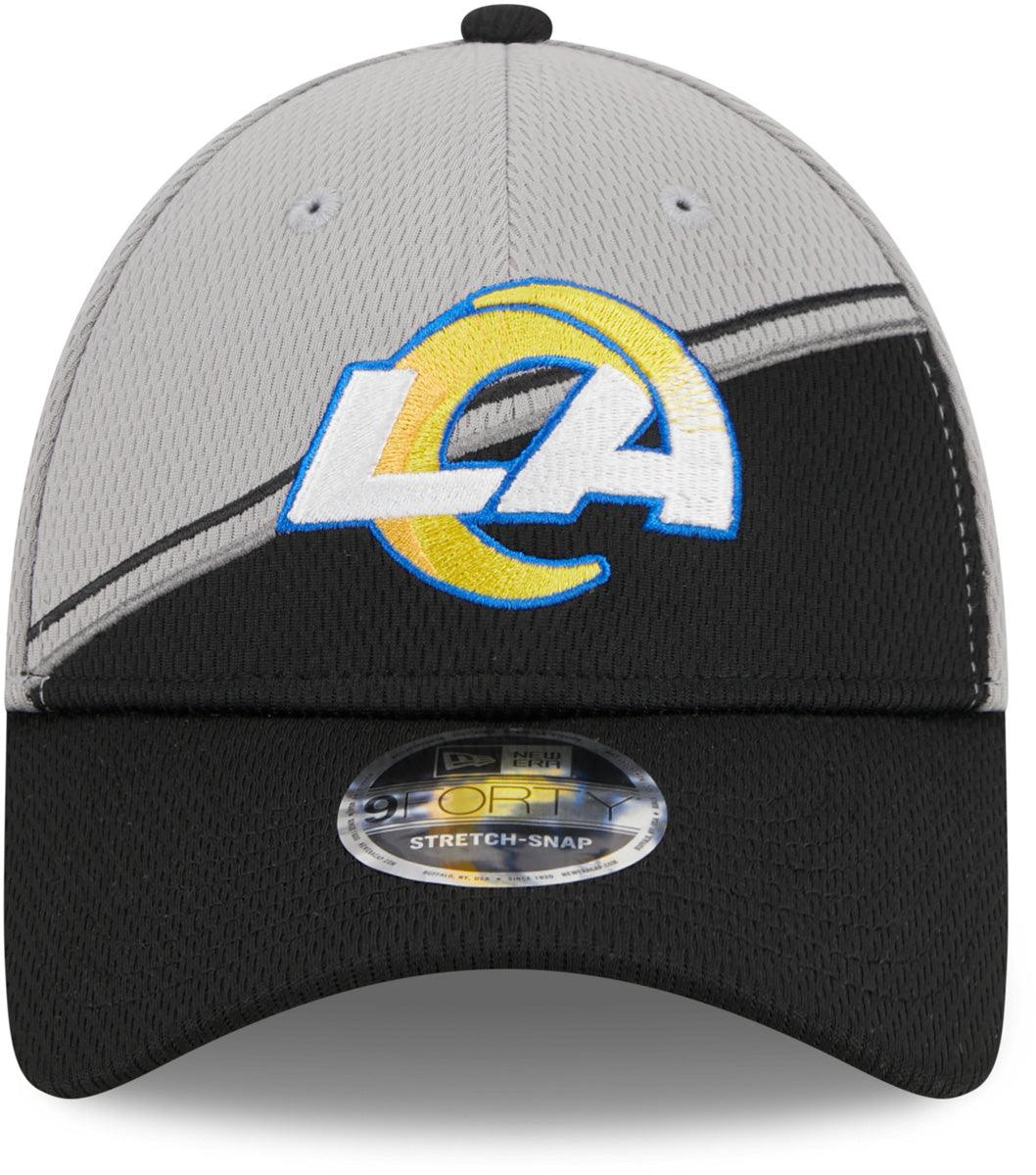 New Era Los Angeles Rams NFL Sideline 2023 Grey 9FORTY Stretch Snap Baseball sapka - Sportmania.hu