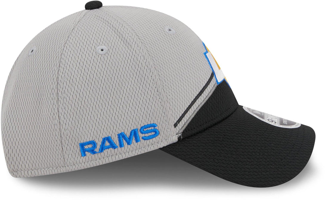 New Era Los Angeles Rams NFL Sideline 2023 Grey 9FORTY Stretch Snap Baseball sapka - Sportmania.hu