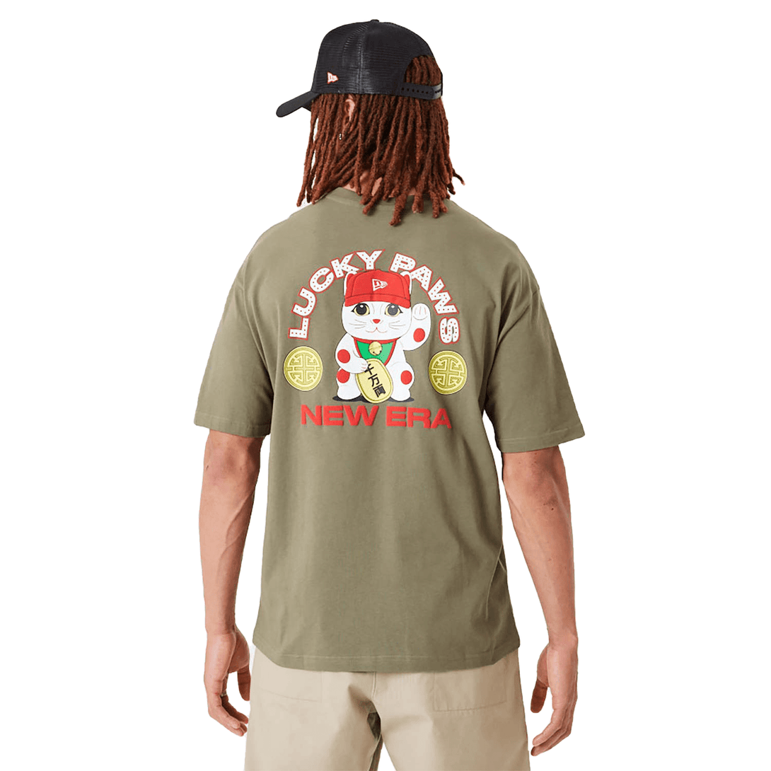 New Era Lucky Paws Character Medium Green Oversized Póló - Sportmania.hu