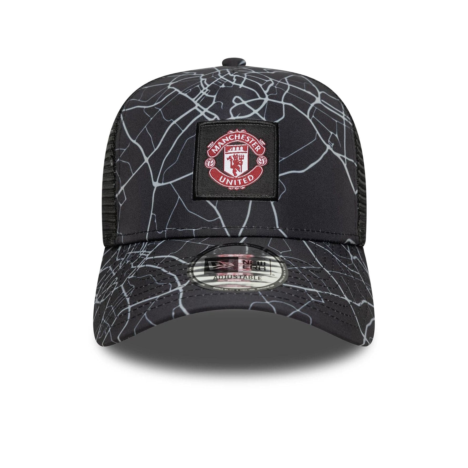 New Era Manchester United FC All Over Print Black 9FORTY E-Frame Trucker sapka - Sportmania.hu