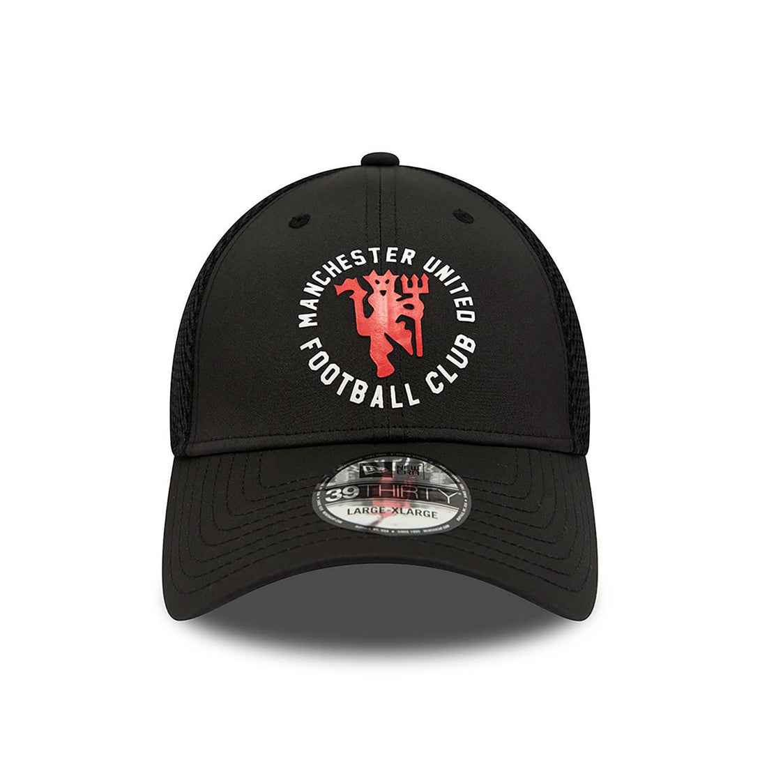 New Era Manchester United FC Spacer Black 39THIRTY Stretch Fit sapka Baseball sapka - Sportmania.hu