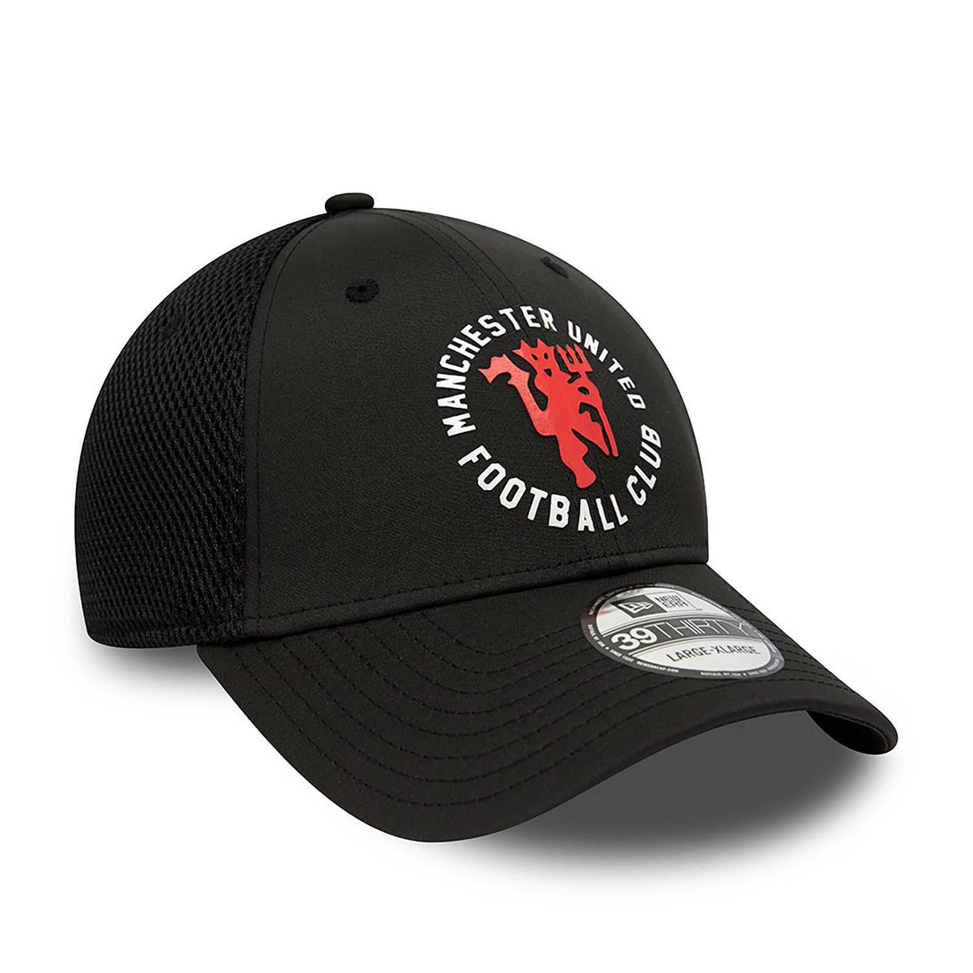 New Era Manchester United FC Spacer Black 39THIRTY Stretch Fit sapka Baseball sapka - Sportmania.hu