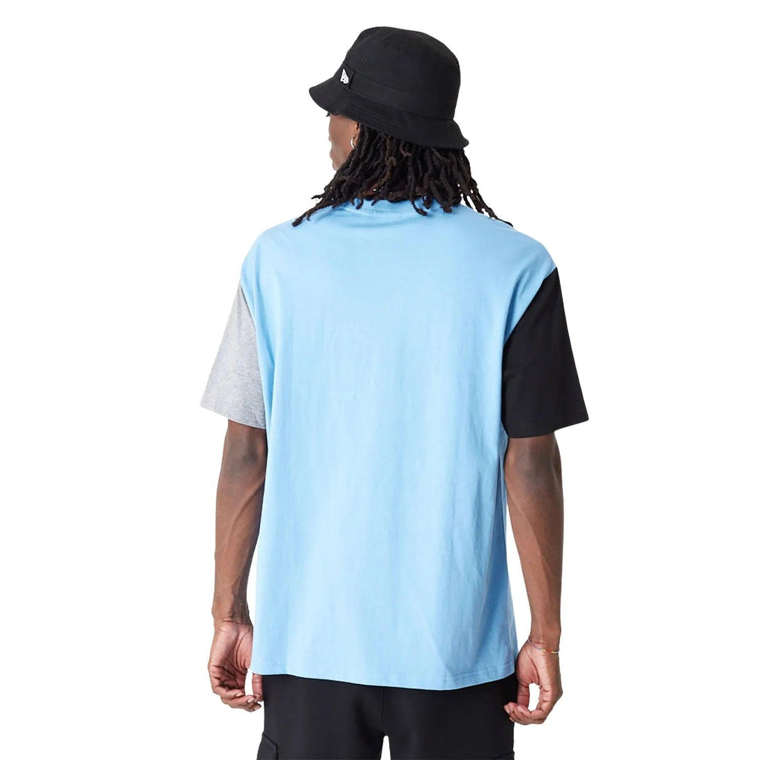 New Era Memphis Grizzlies NBA Cut Sew Pastel Blue Oversized Póló - Sportmania.hu