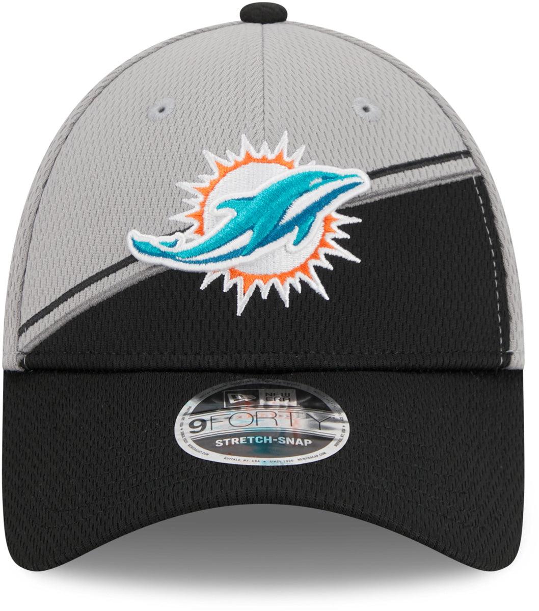 New Era Miami Dolphins NFL Sideline 2023 Grey 9FORTY Stretch Snap Baseball sapka - Sportmania.hu