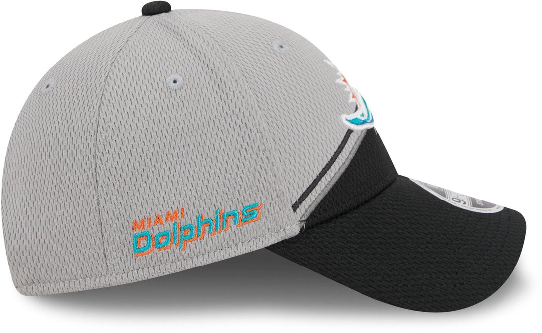 New Era Miami Dolphins NFL Sideline 2023 Grey 9FORTY Stretch Snap Baseball sapka - Sportmania.hu