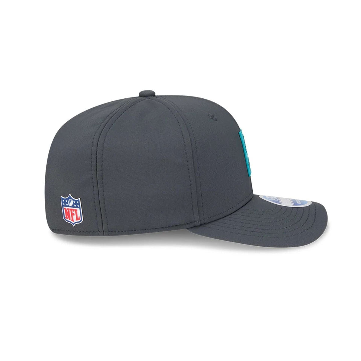 New Era Miami Dolphins NFL Sideline 2025 Charcoal 9SEVENTY Stretch Snap - baseball sapka