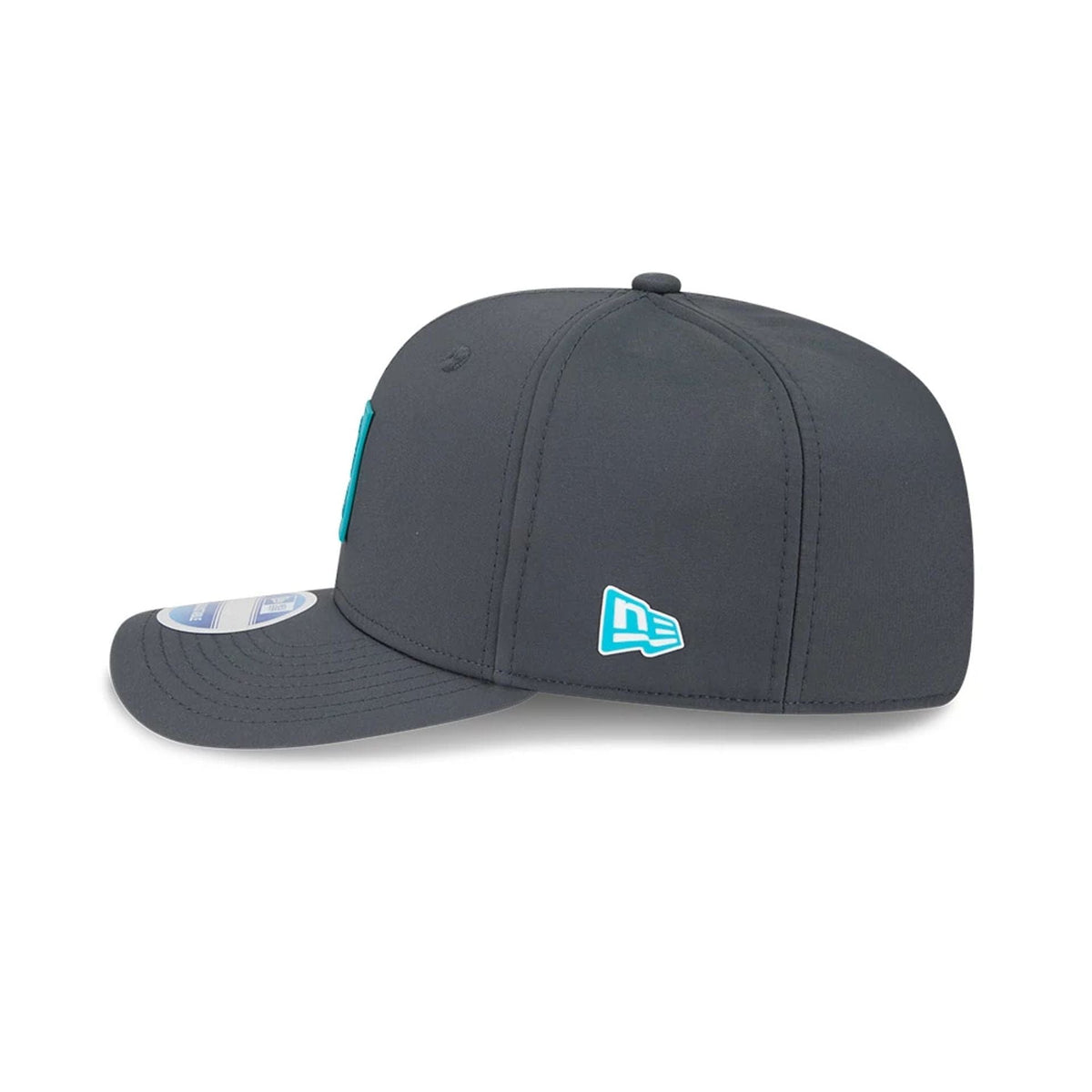 New Era Miami Dolphins NFL Sideline 2025 Charcoal 9SEVENTY Stretch Snap - baseball sapka