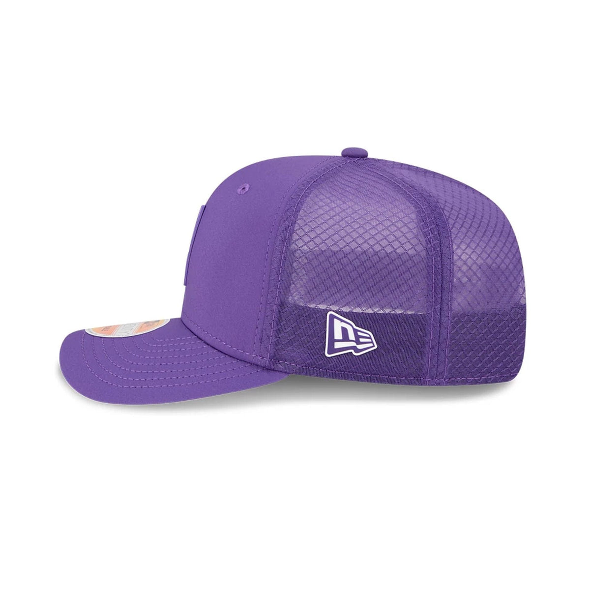 New Era Minnesota Vikings NFL Sideline 2025 Purple 9SEVENTY Trucker Stretch Snap - baseball sapka