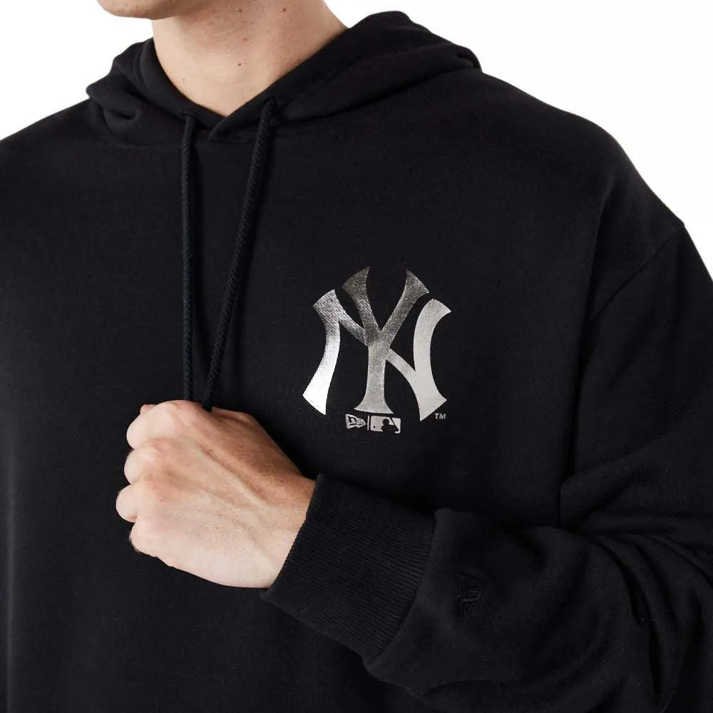 New Era MLB BP METAL PO HOODY NEYYAN BLKMTS Pulóver - Sportmania.hu