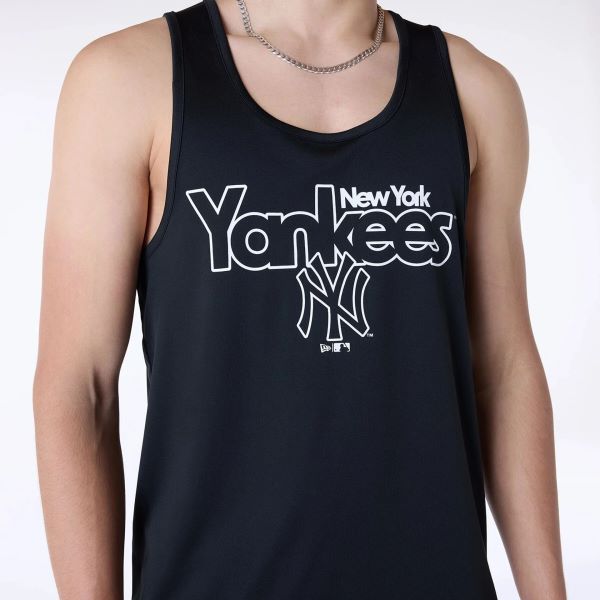 New Era Mlb Essentials Tank Neyyan Blk férfi atléta