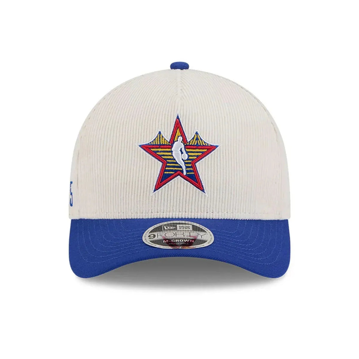 New Era NBA All Star Game 2025 Logo Cream 9FORTY M-Crown A-Frame baseball sapka