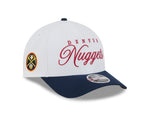 New Era NBA Denver Nuggets Draft 2025 9FORTY White baseball sapka