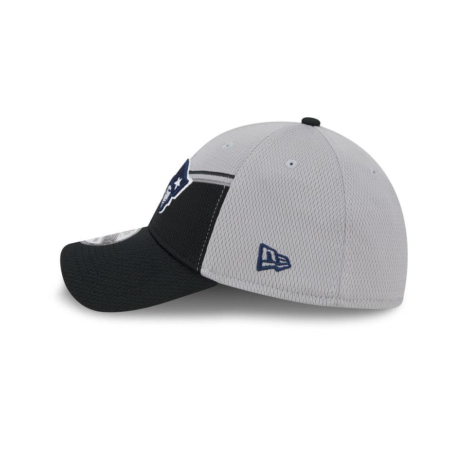 New Era New England Patriots NFL Sideline 2023 Grey 39THIRTY Stretch Fit Baseball sapka - Sportmania.hu