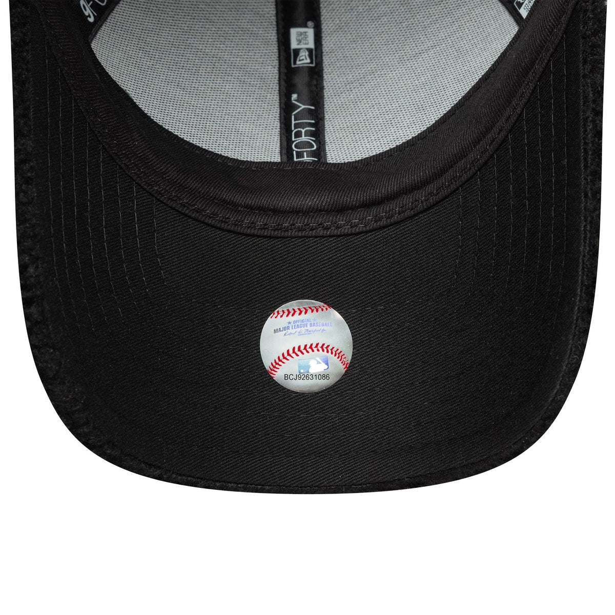 New Era New LA Dodgers Womens MLB Borg Black 9FORTY baseball sapka