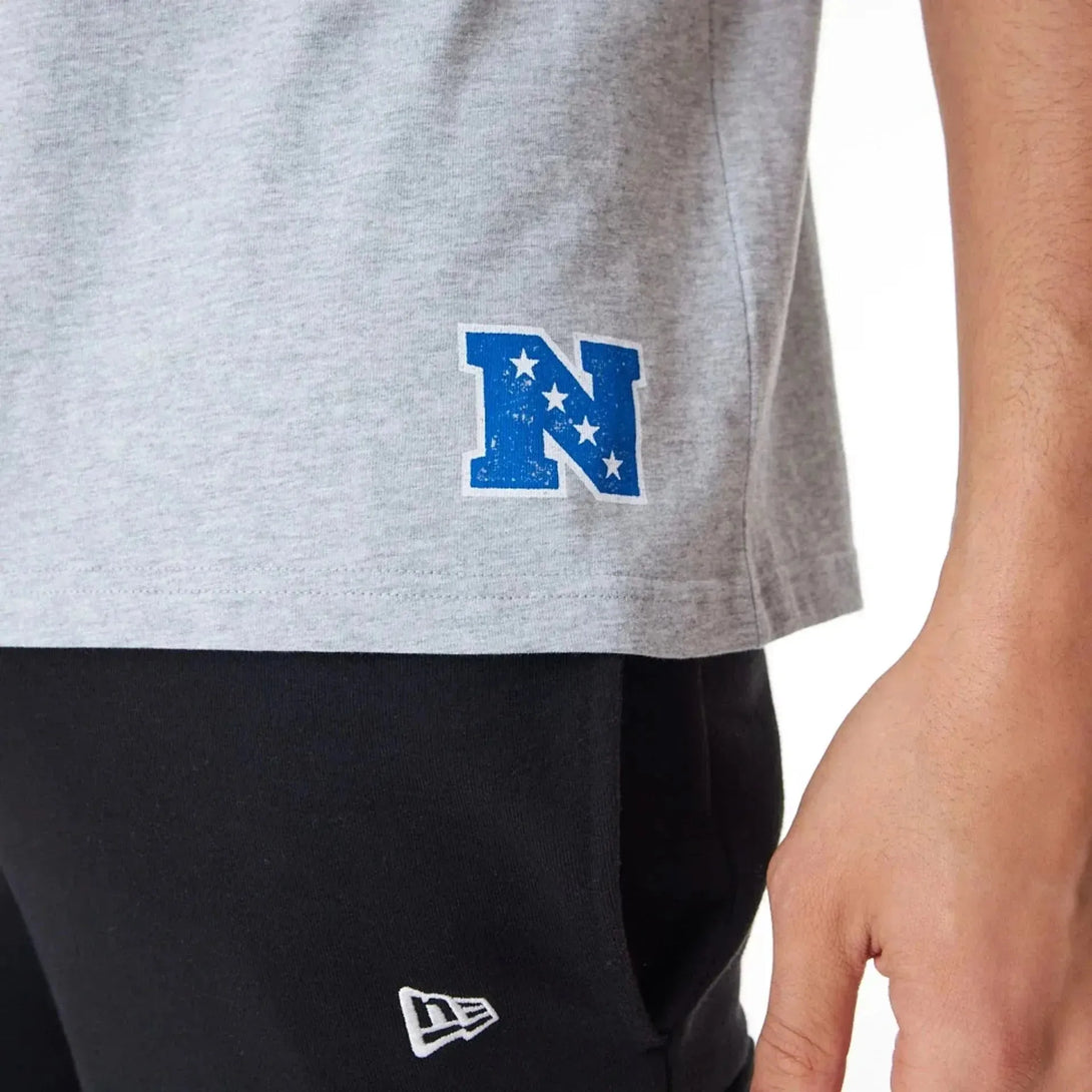 New Era New York Giants NFL Helmet Graphic Grey Oversized póló - Sportmania.hu