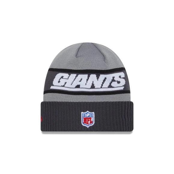 New Era New York Giants NFL Sideline Grey Cuff Knit Beanie kötött sapka - Sportmania.hu