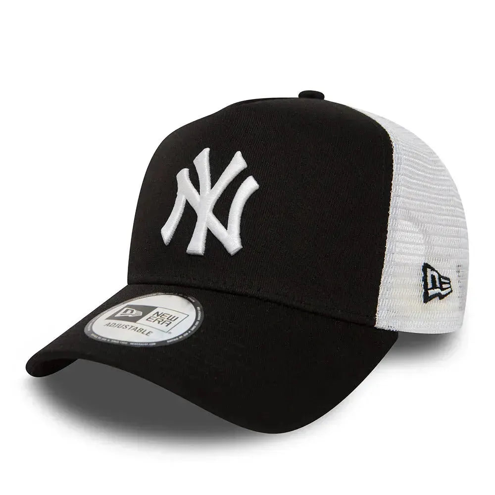 New Era New York Yankees Clean Black A-Frame Trucker Baseball sapka - Sportmania.hu