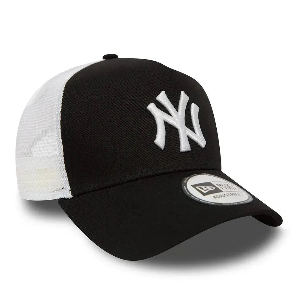 New Era New York Yankees Clean Black A-Frame Trucker Baseball sapka - Sportmania.hu