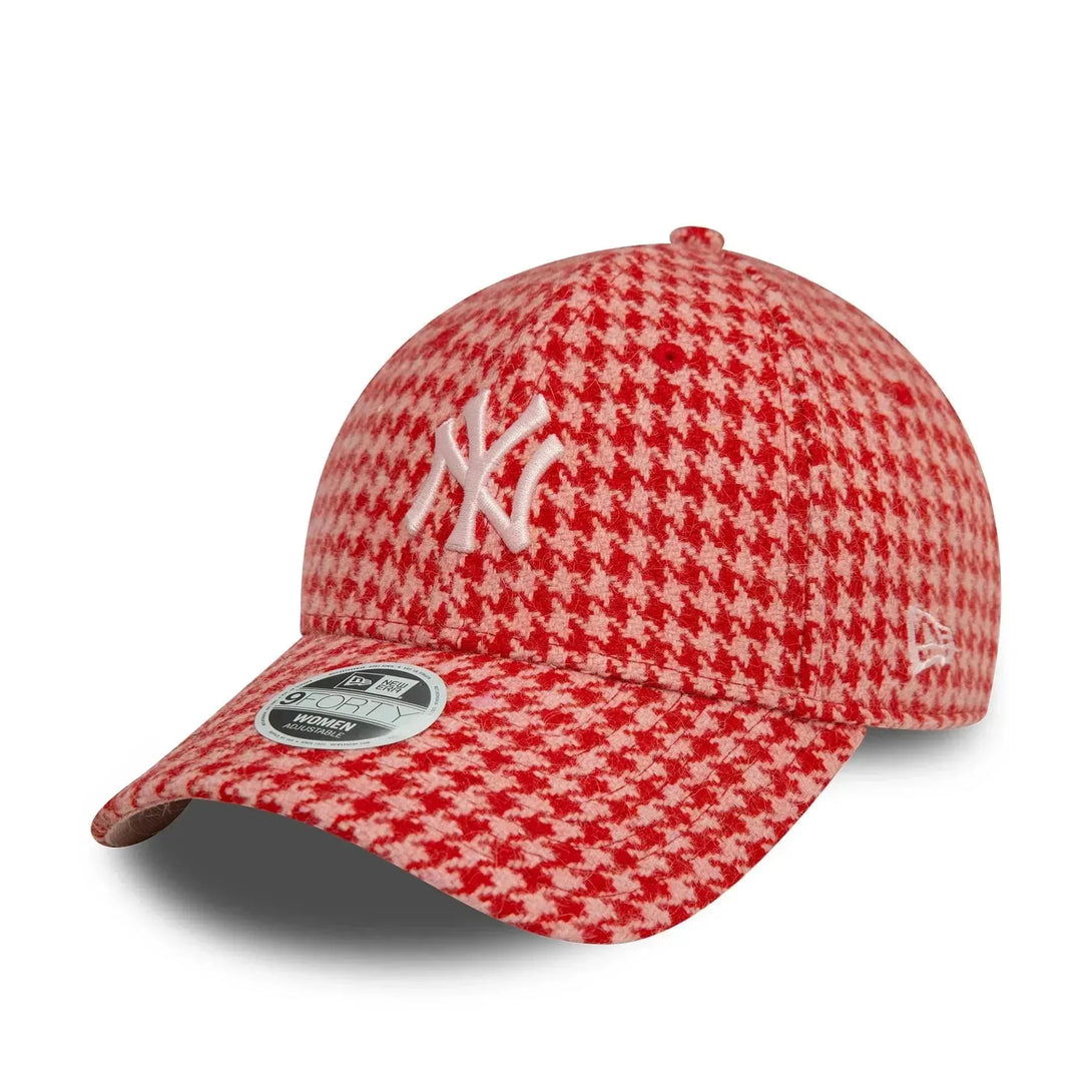 New Era New York Yankees Houndstooth Red 9FORTY baseball sapka, női - Sportmania.hu