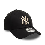 New Era New York Yankees League Essential Black 9FORTY baseball sapka