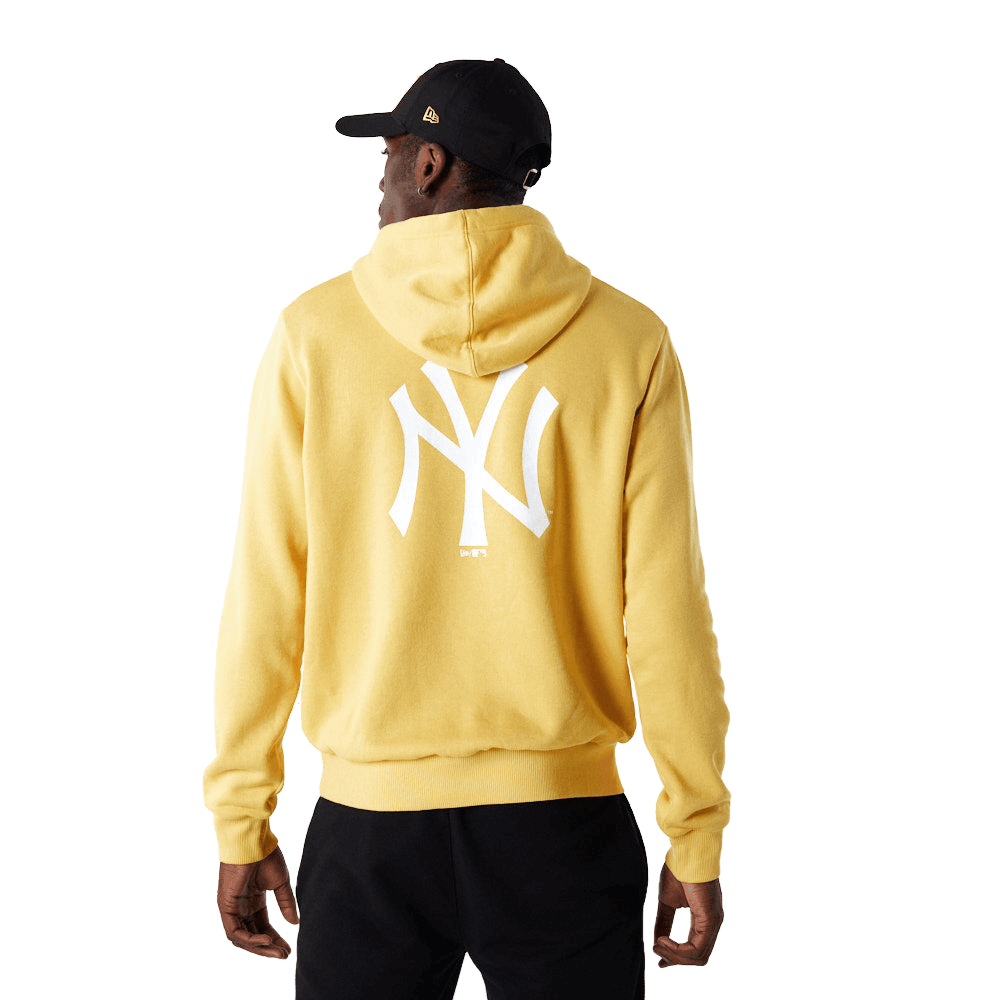 New Era New York Yankees League Essential Pastel Yellow kapucnis pulóver - Sportmania.hu