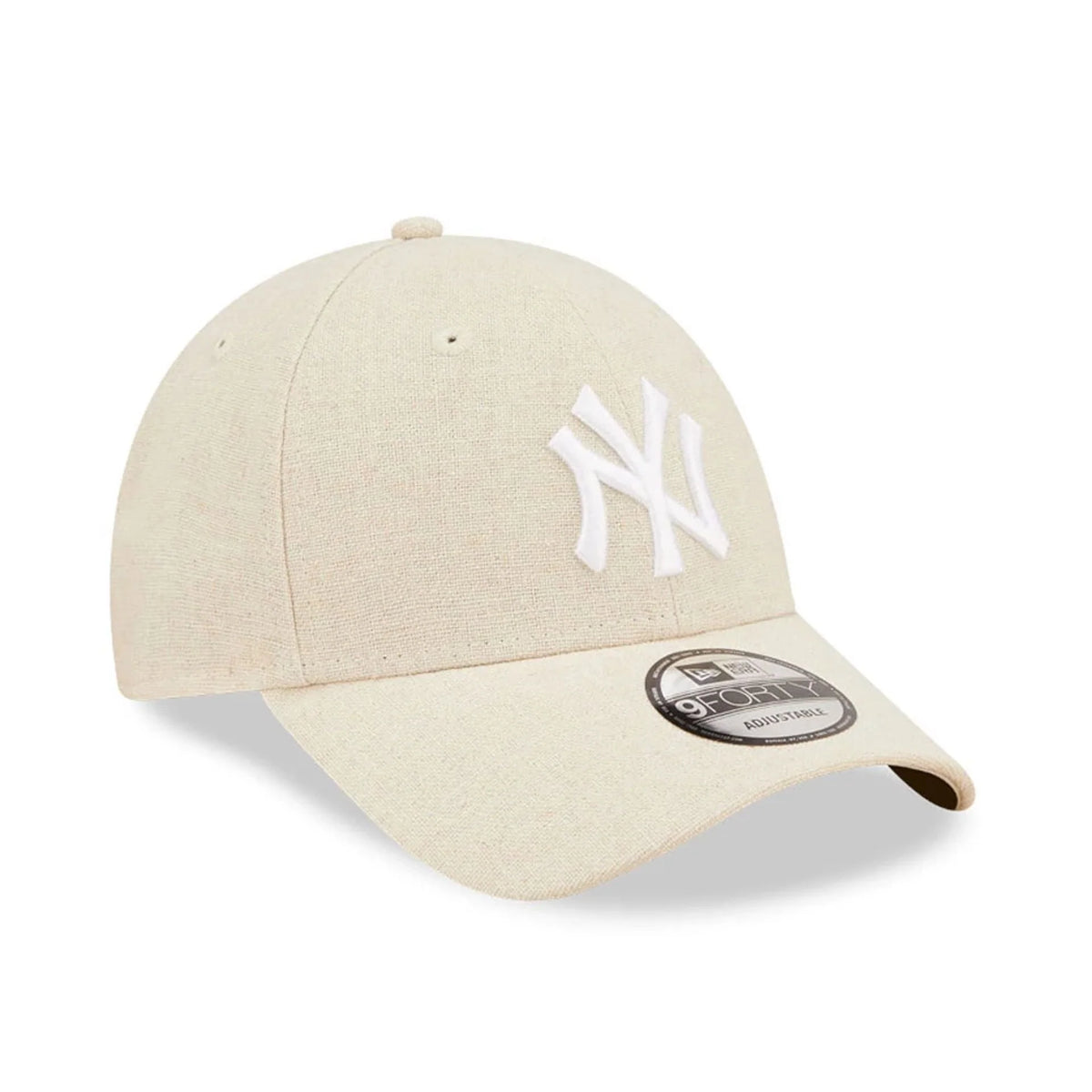 New Era New York Yankees Linen Cream 9FORTY baseball sapka