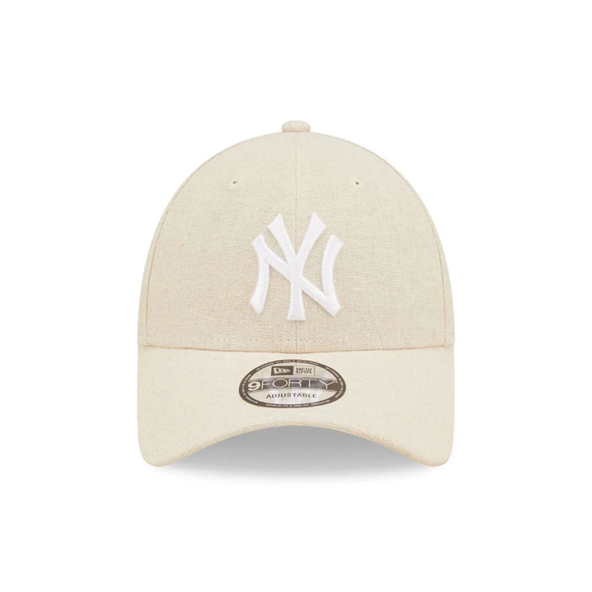 New Era New York Yankees Linen Cream 9FORTY baseball sapka