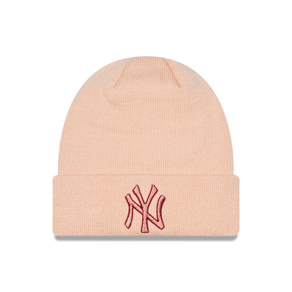 New Era New York Yankees Metallic Womens Pink , női kötött sapka - Sportmania.hu