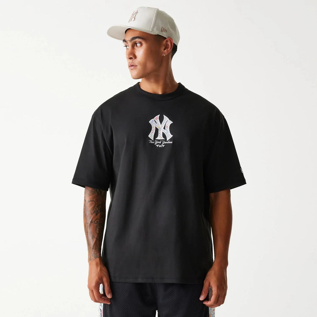 New Era New York Yankees MLB Infill Black Oversized póló - Sportmania.hu