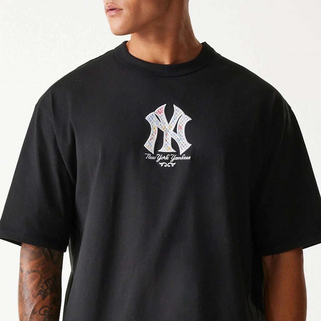 New Era New York Yankees MLB Infill Black Oversized póló - Sportmania.hu