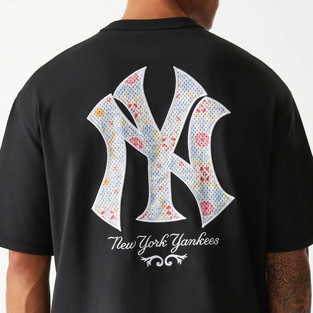 New Era New York Yankees MLB Infill Black Oversized póló - Sportmania.hu