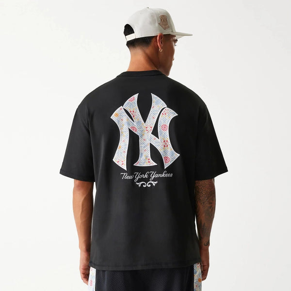 New Era New York Yankees MLB Infill Black Oversized póló - Sportmania.hu