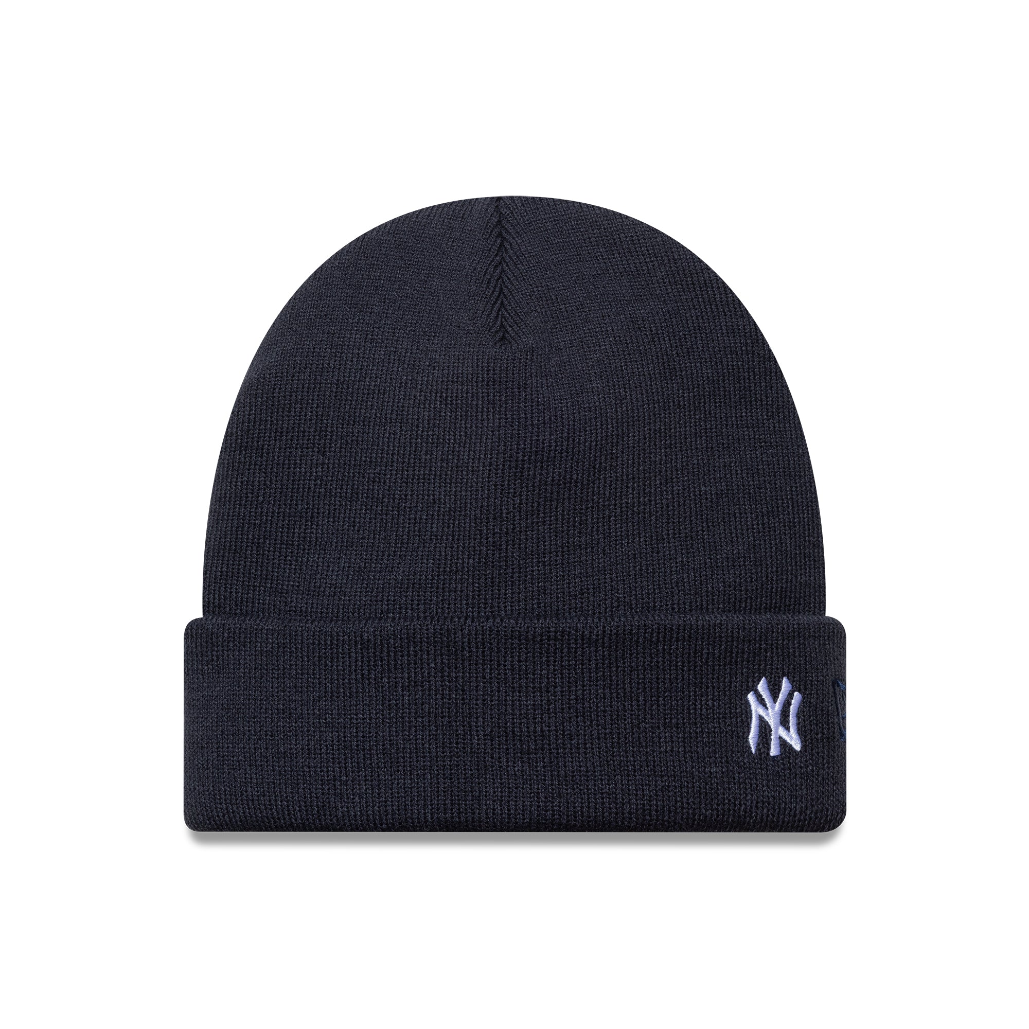 New Era New York Yankees MLB Mini Logo Navy Cuff Knit Beanie kötött sapka