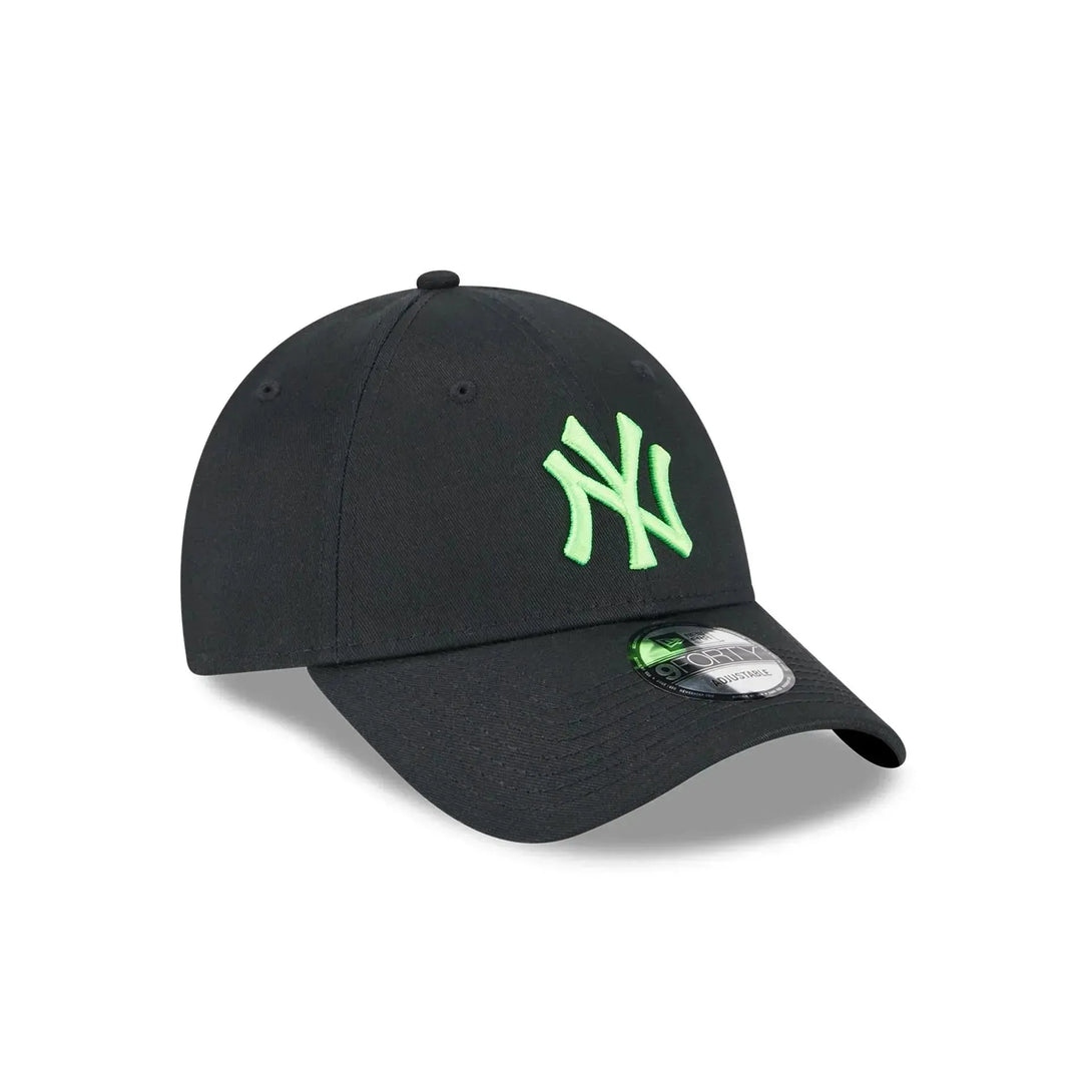 New Era New York Yankees Neon Black 9FORTY baseball sapka - Sportmania.hu