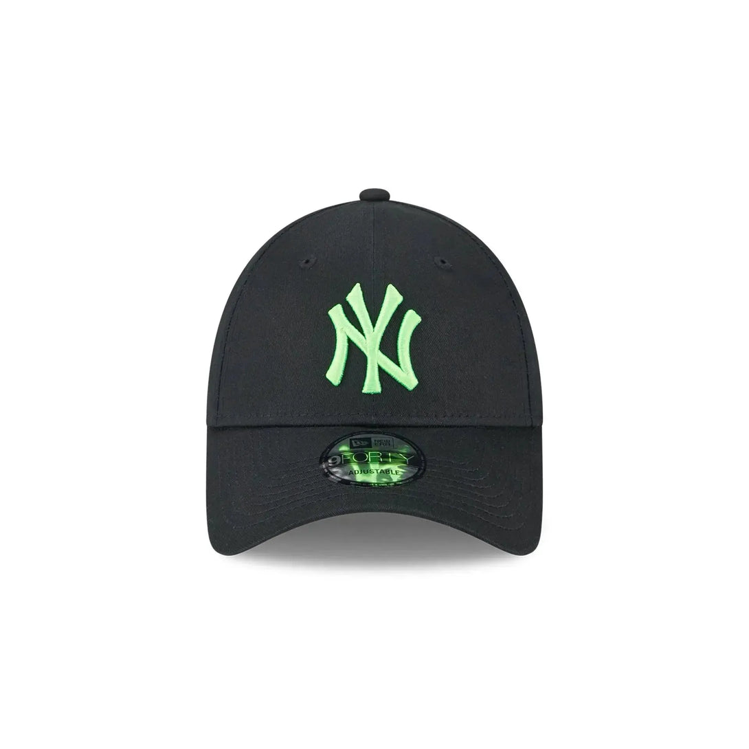 New Era New York Yankees Neon Black 9FORTY baseball sapka - Sportmania.hu