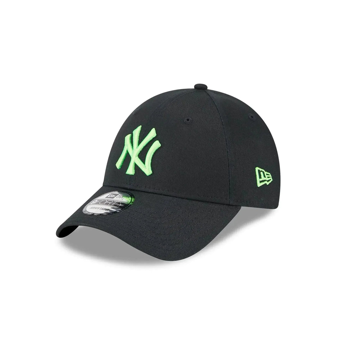 New Era New York Yankees Neon Black 9FORTY baseball sapka - Sportmania.hu