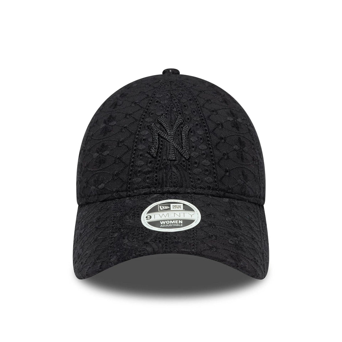 New Era New York Yankees Womens MLB Broderie Black 9TWENTY baseball sapka - Sportmania.hu