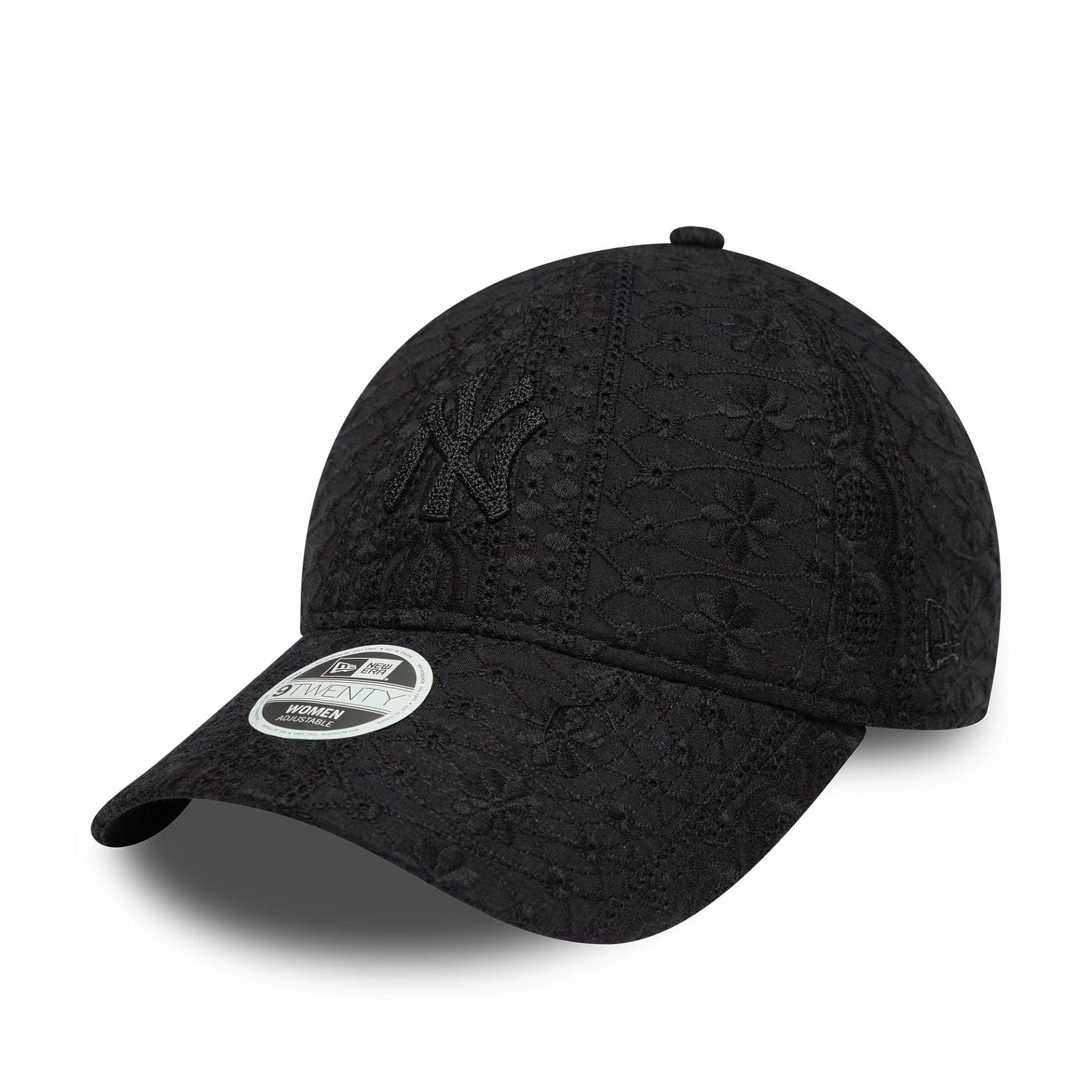 New Era New York Yankees Womens MLB Broderie Black 9TWENTY baseball sapka - Sportmania.hu