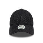 New Era New York Yankees Womens MLB Broderie Black 9TWENTY baseball sapka