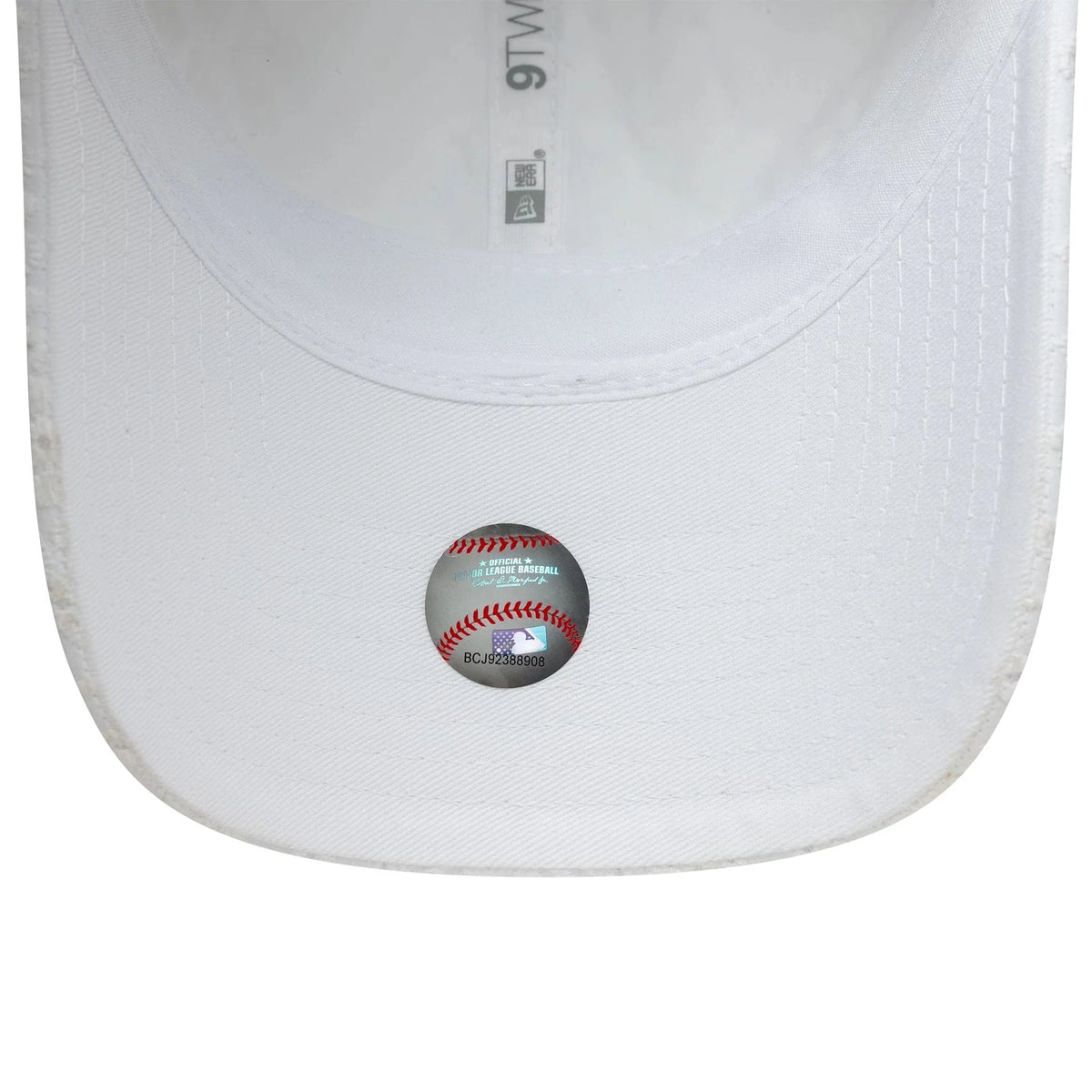 New Era New York Yankees Womens MLB Broderie White 9TWENTY baseball sapka
