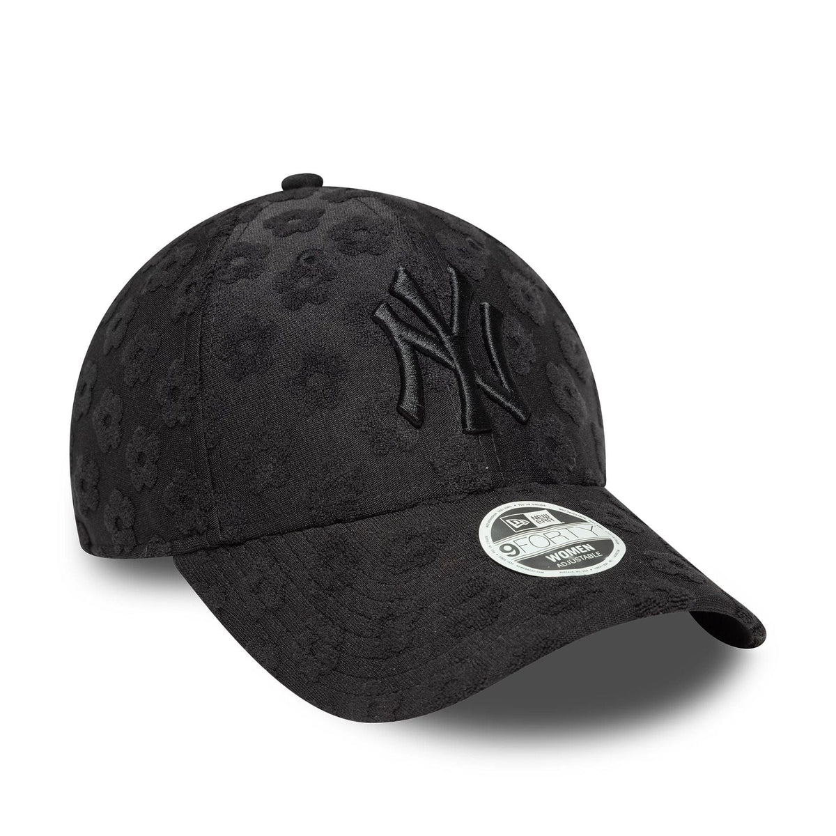 New Era New York Yankees Womens MLB Floral Black 9FORTY baseball sapka