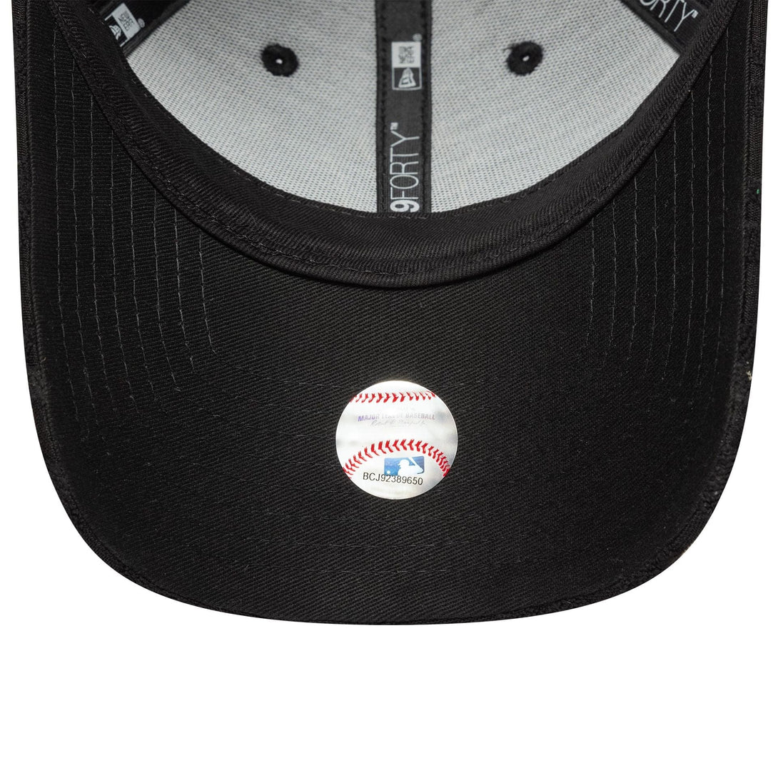 New Era New York Yankees Womens MLB Floral Towelling Black 9FORTY baseball sapka - Sportmania.hu