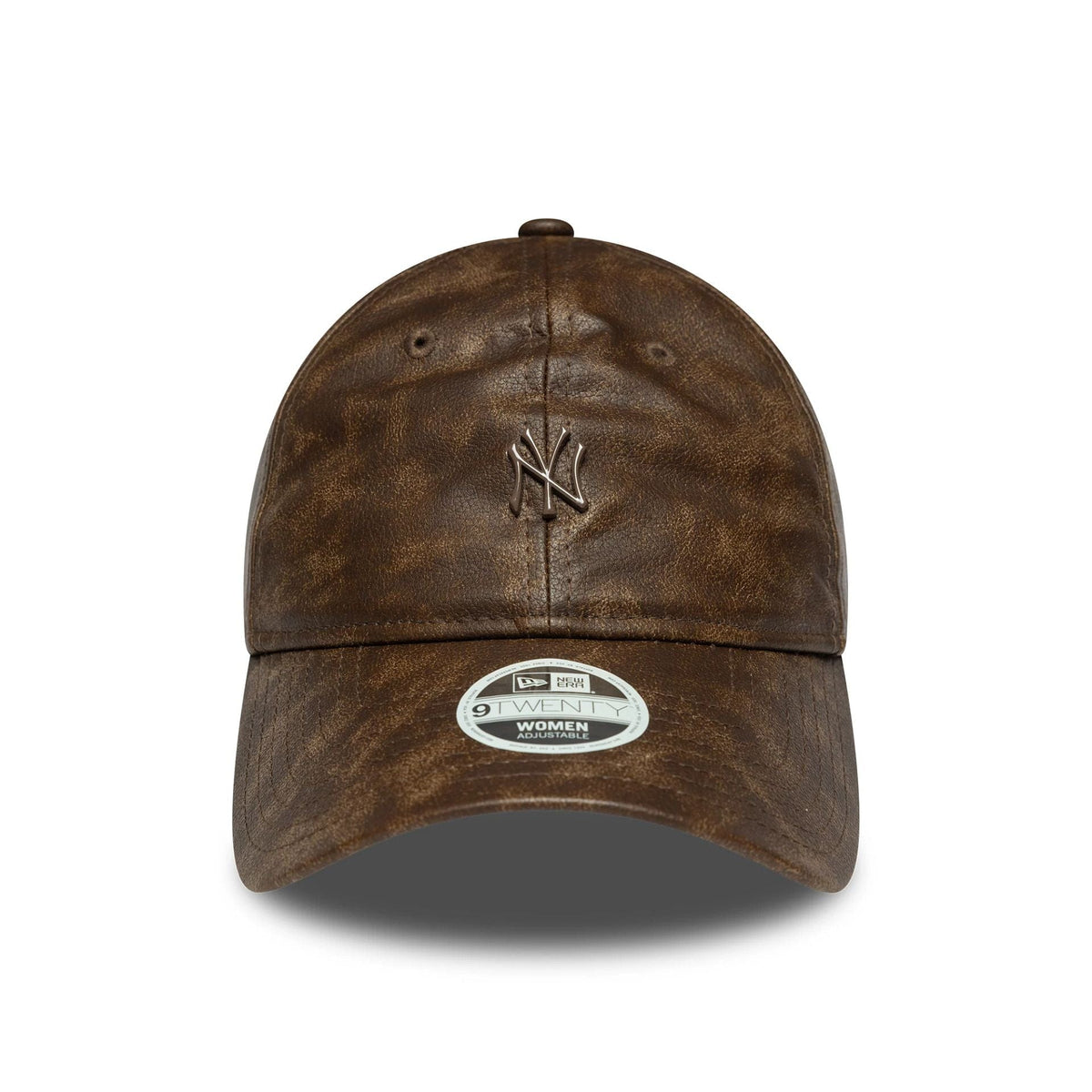 New Era New York Yankees Womens MLB Worn PU Dark Brown 9TWENTY baseball sapka