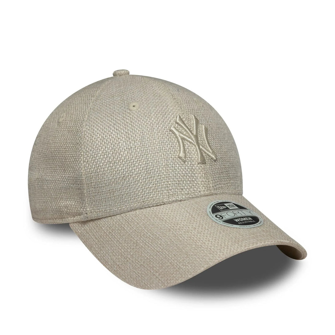New Era New York Yankees Womens MLB Woven Cream 9FORTY baseball sapka - Sportmania.hu